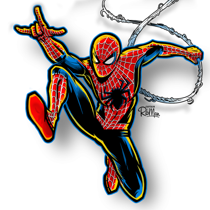 Spider-Man by Captain RibMan