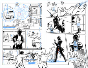 Dark Horse Comics Maskerade #2 - Pages 16 & 17