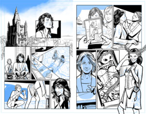 Dark Horse Comics Maskerade #4 - Pages 10 & 11