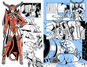 Dark Horse Comics Maskerade #4 - Pages 13 & 14