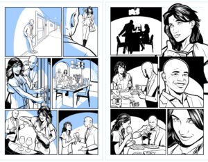 Dark Horse Comics Maskerade #4 - Pages 15 & 16