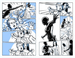 Dark Horse Comics Maskerade #1 - Pages 12 & 13