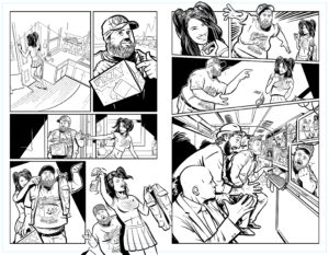 Dark Horse Comics Maskerade #2 - Pages 2 & 3