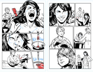 Dark Horse Comics Maskerade #3 - Pages 6 & 7