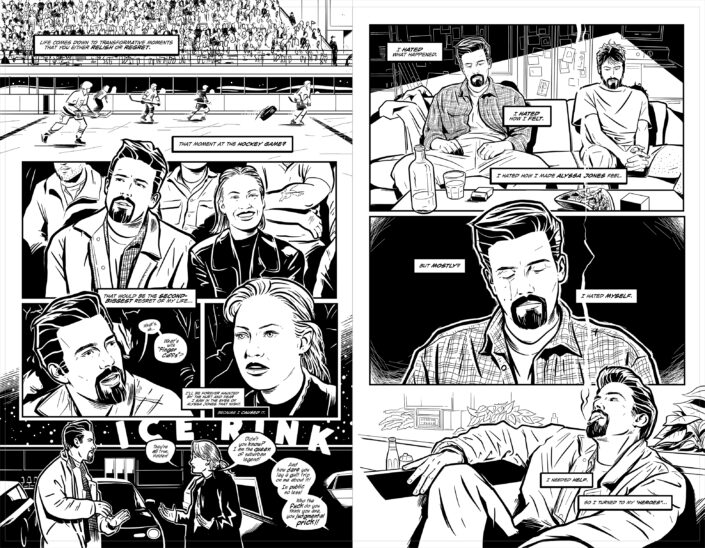 Dark Horse Comics Chasing Amy - Pages 16 & 17