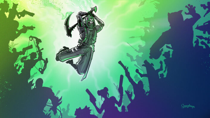 Fortnite Loading Screen - Skull Warrior