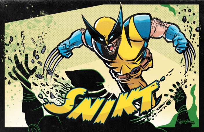 Jays of Future Past - Wolverine Detail